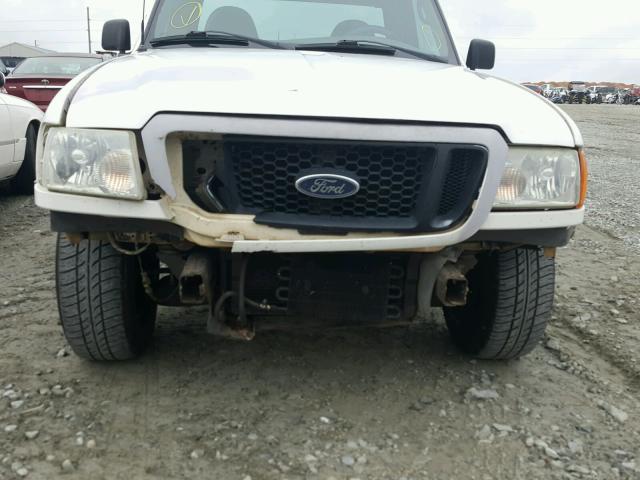 1FTYR10E63PB83782 - 2003 FORD RANGER WHITE photo 9