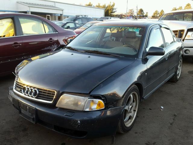 WAUCB28D7XA040524 - 1999 AUDI A4 1.8T QU CHARCOAL photo 2