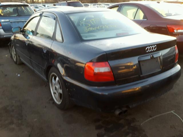 WAUCB28D7XA040524 - 1999 AUDI A4 1.8T QU CHARCOAL photo 3