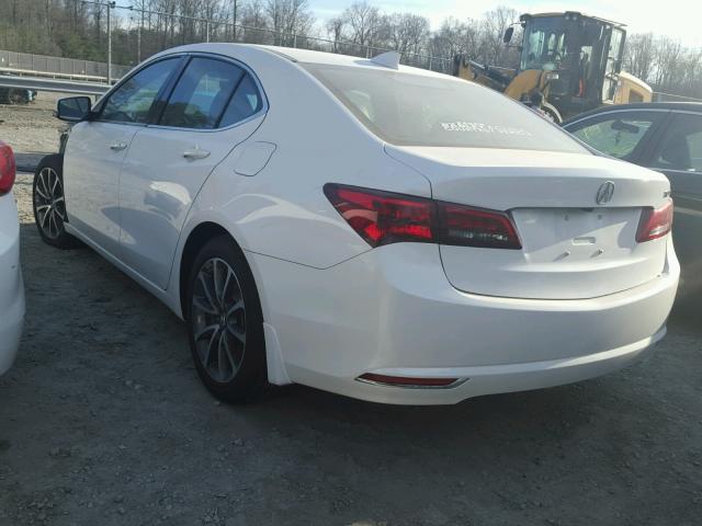 19UUB2F57HA005116 - 2017 ACURA TLX TECH WHITE photo 3