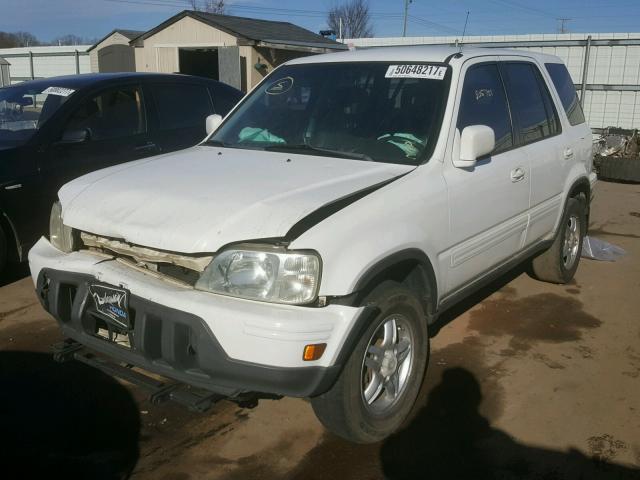 JHLRD1872YS017517 - 2000 HONDA CR-V SE WHITE photo 2