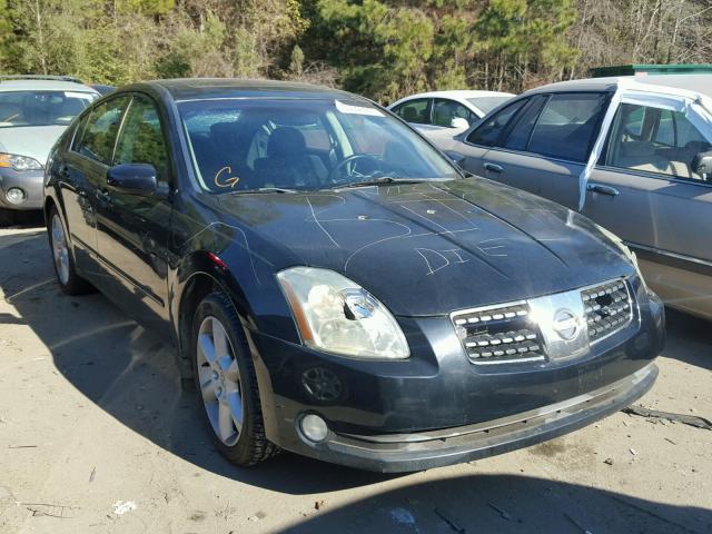 1N4BA41E44C820518 - 2004 NISSAN MAXIMA SE BLACK photo 1