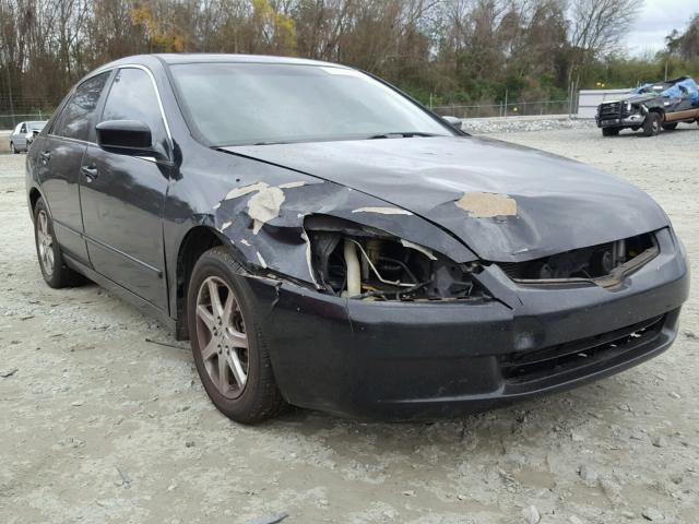 1HGCM66584A103692 - 2004 HONDA ACCORD EX BLACK photo 1