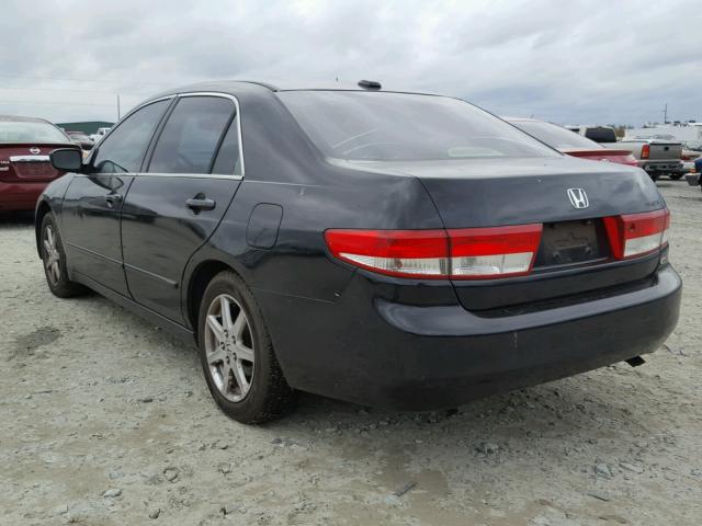 1HGCM66584A103692 - 2004 HONDA ACCORD EX BLACK photo 3