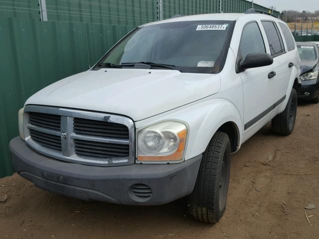 1D4HB38N75F603212 - 2005 DODGE DURANGO ST WHITE photo 2