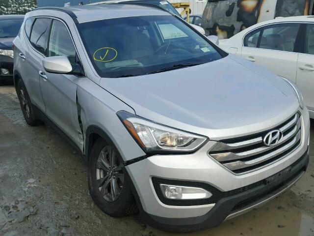 5XYZUDLB4DG010997 - 2013 HYUNDAI SANTA FE S SILVER photo 1