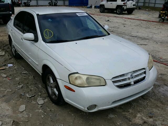 JN1CA31D4YT755856 - 2000 NISSAN MAXIMA GLE WHITE photo 1