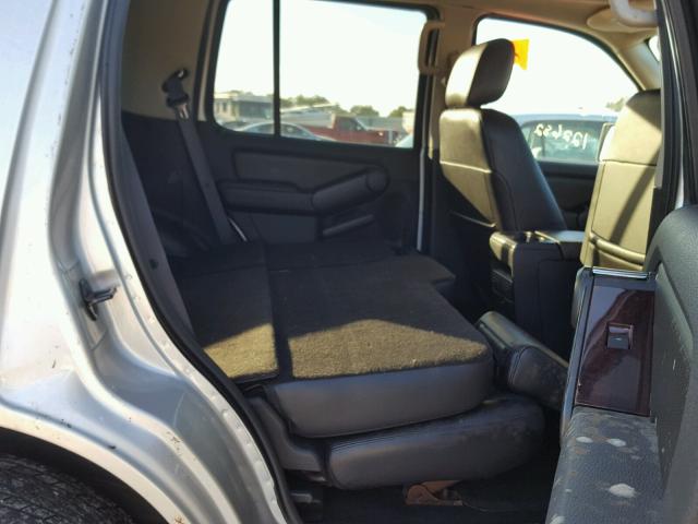 1FMEU75826UA78147 - 2006 FORD EXPLORER L SILVER photo 6