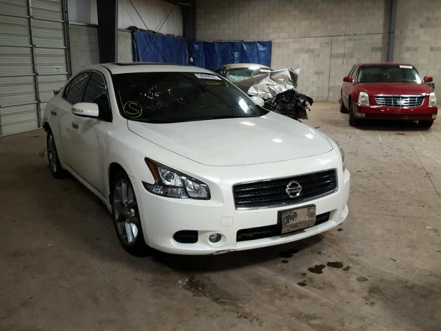 1N4AA5AP2BC846180 - 2011 NISSAN MAXIMA S WHITE photo 1