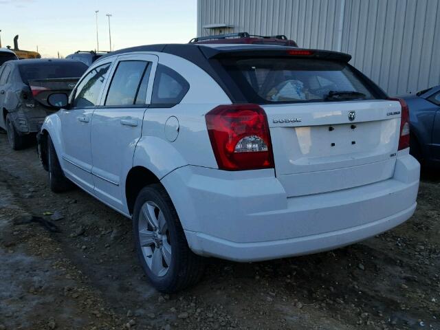 1C3CDWCA9CD528131 - 2012 DODGE CALIBER SX WHITE photo 3