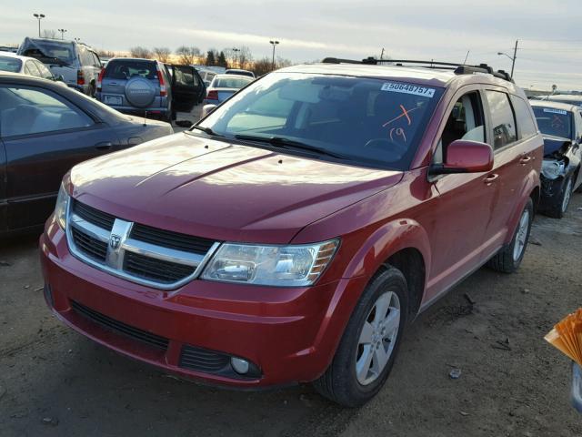 3D4PG5FV2AT179000 - 2010 DODGE JOURNEY SX RED photo 2