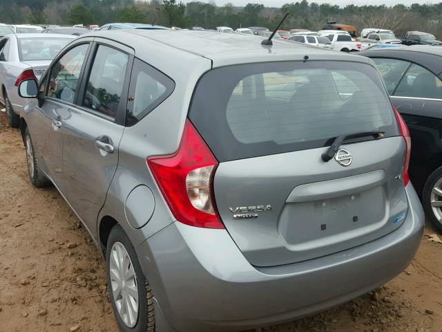 3N1CE2CPXEL418100 - 2014 NISSAN VERSA NOTE GRAY photo 3