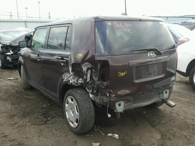 JTLKE50E091081418 - 2009 TOYOTA SCION XB PURPLE photo 3