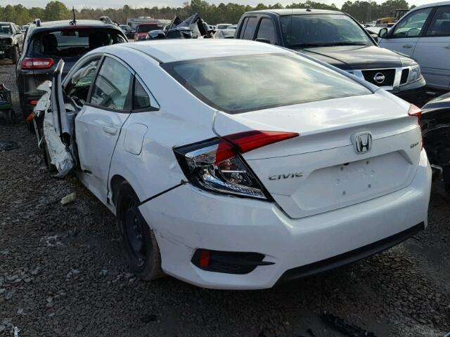 19XFC2F51HE015402 - 2017 HONDA CIVIC LX WHITE photo 3