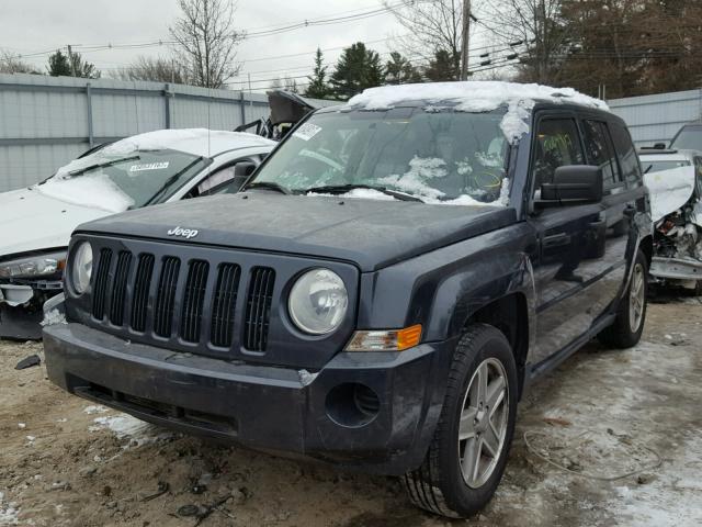 1J8FF28WX8D515341 - 2008 JEEP PATRIOT SP CHARCOAL photo 2