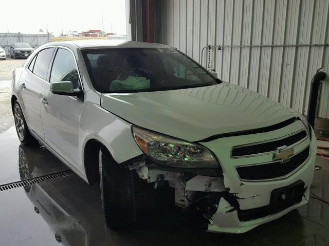 1G11C5SA8DF350387 - 2013 CHEVROLET MALIBU 1LT WHITE photo 1