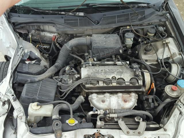 1HGEJ6574WL039923 - 1998 HONDA CIVIC LX SILVER photo 7