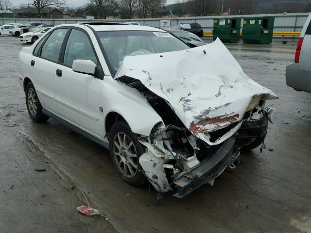 YV1VS27504F098263 - 2004 VOLVO S40 1.9T WHITE photo 1