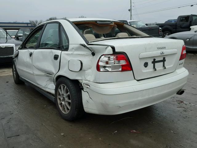 YV1VS27504F098263 - 2004 VOLVO S40 1.9T WHITE photo 3