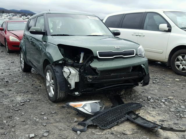 KNDJP3A56E7016472 - 2014 KIA SOUL + GREEN photo 1