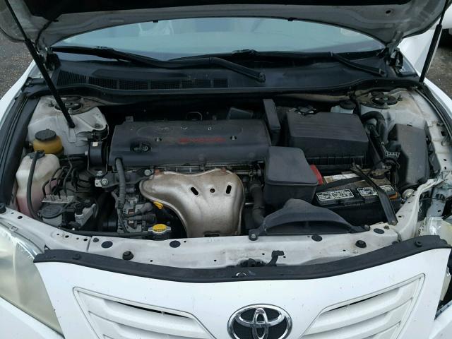 4T1BE46K78U776636 - 2008 TOYOTA CAMRY CE WHITE photo 7