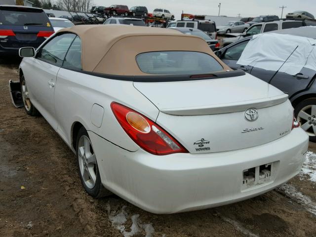 4T1FA38P06U096039 - 2006 TOYOTA CAMRY SOLA WHITE photo 3