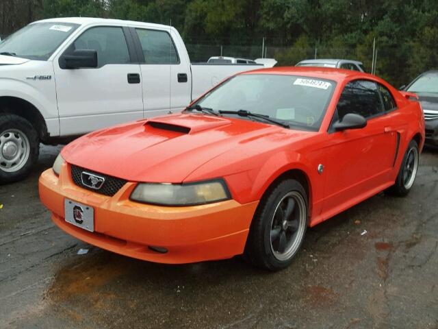 1FAFP42X04F208752 - 2004 FORD MUSTANG GT ORANGE photo 2