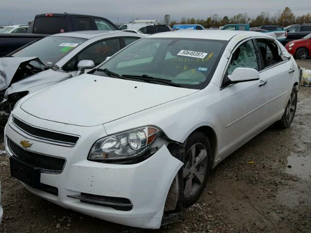 1G1ZC5EU8CF332172 - 2012 CHEVROLET MALIBU 1LT 白色 照片 2