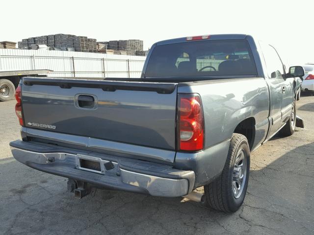 1GCEC19V27Z143510 - 2007 CHEVROLET SILVERADO BLUE photo 4