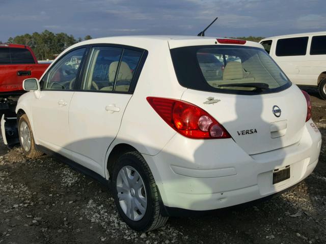 3N1BC1CP4BL506082 - 2011 NISSAN VERSA S WHITE photo 3