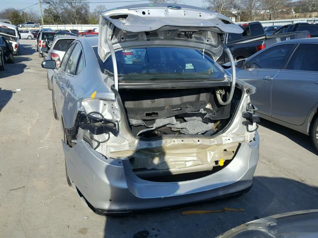 3FA6P0K94GR217195 - 2016 FORD FUSION TIT SILVER photo 9