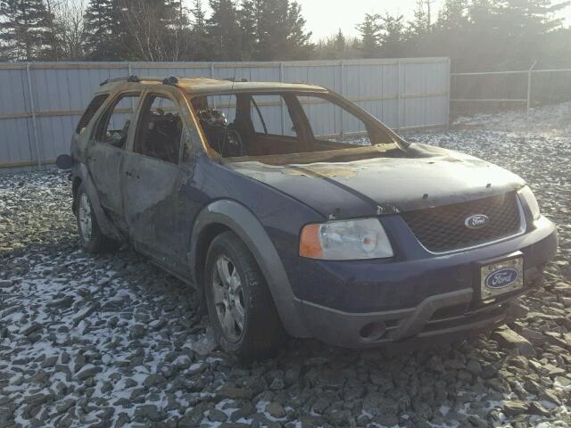 1FMDK05177GA40876 - 2007 FORD FREESTYLE BLUE photo 1