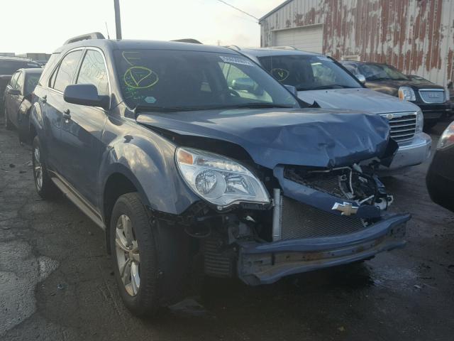 2GNALDEK2C6208980 - 2012 CHEVROLET EQUINOX LT BLUE photo 1