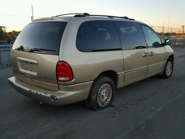 1C4GP64L9WB666823 - 1998 CHRYSLER TOWN & COU GOLD photo 4