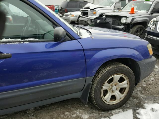 JF1SG63603H729246 - 2003 SUBARU FORESTER 2 BLUE photo 9