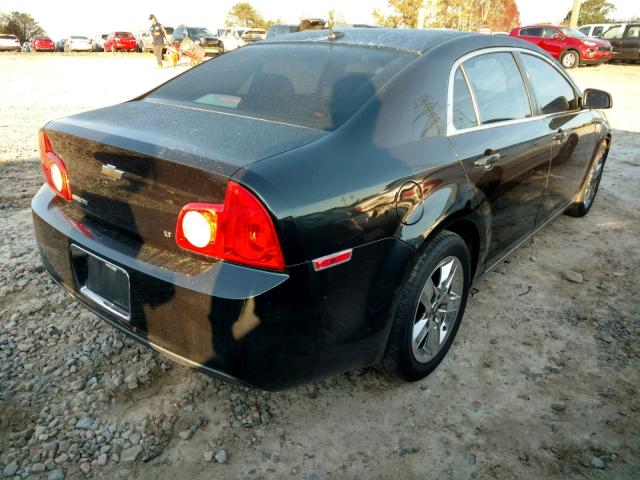 1G1ZH57B984294936 - 2008 CHEVROLET MALIBU 1LT 黑色 照片 4