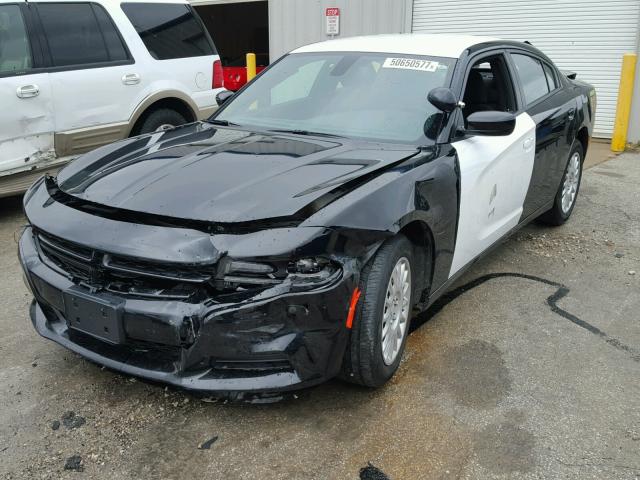 2C3CDXKT8HH567148 - 2017 DODGE CHARGER PO BLACK photo 2