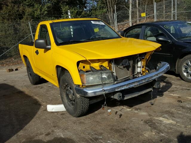 1GCCS149178194393 - 2007 CHEVROLET COLORADO YELLOW photo 1