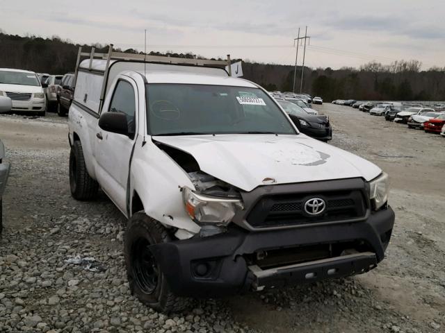 5TFNX4CN0DX026661 - 2013 TOYOTA TACOMA WHITE photo 1