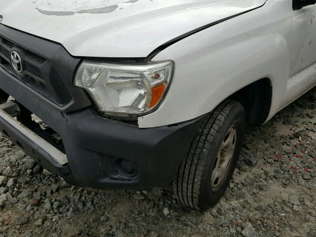 5TFNX4CN0DX026661 - 2013 TOYOTA TACOMA WHITE photo 10