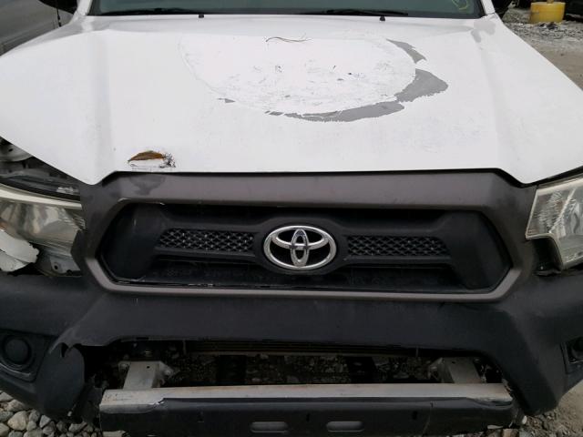 5TFNX4CN0DX026661 - 2013 TOYOTA TACOMA WHITE photo 7