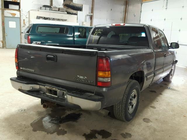 1GCEC19V0YZ312991 - 2000 CHEVROLET SILVERADO GRAY photo 4