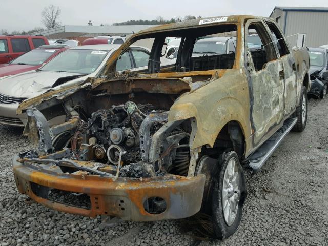 1FTFW1EF2BFA56338 - 2011 FORD F150 SUPER BURN photo 2