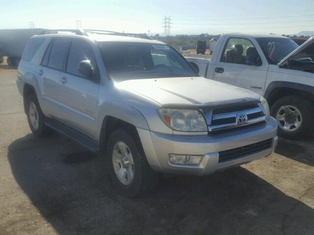 JTEBU14R150069973 - 2005 TOYOTA 4RUNNER SR SILVER photo 1