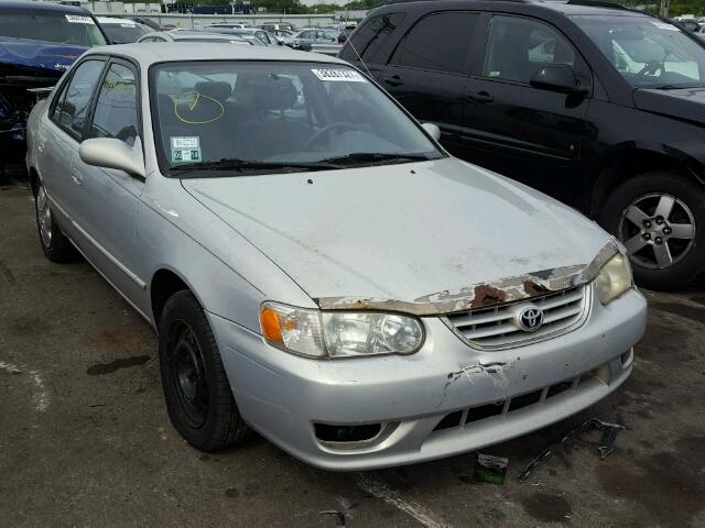 1NXBR12EX1Z538871 - 2001 TOYOTA COROLLA CE GRAY photo 1