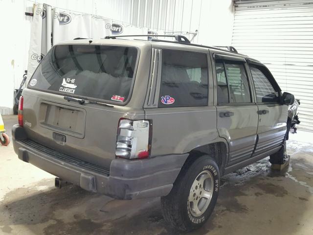 1J4FX58S5VC724016 - 1997 JEEP GRAND CHER BEIGE photo 4