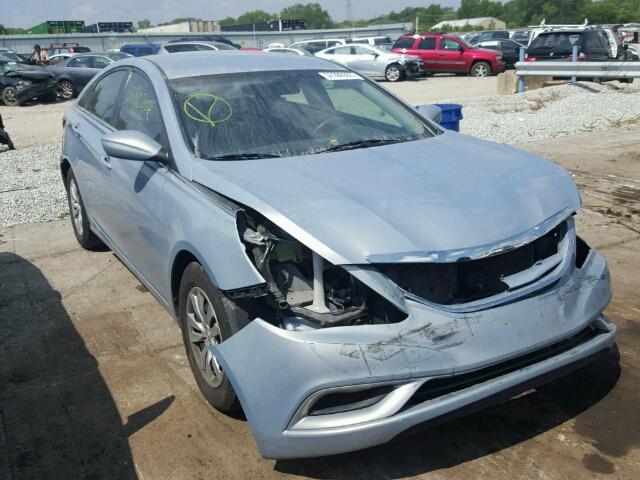 5NPEB4AC1BH289606 - 2011 HYUNDAI SONATA GLS SILVER photo 1