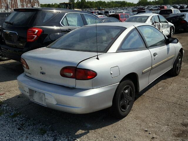 1G1JC1249Y7115791 - 2000 CHEVROLET CAVALIER GRAY photo 4