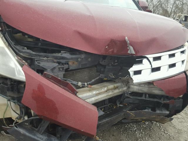 JN8AZ08W85W412985 - 2005 NISSAN MURANO SL MAROON photo 9