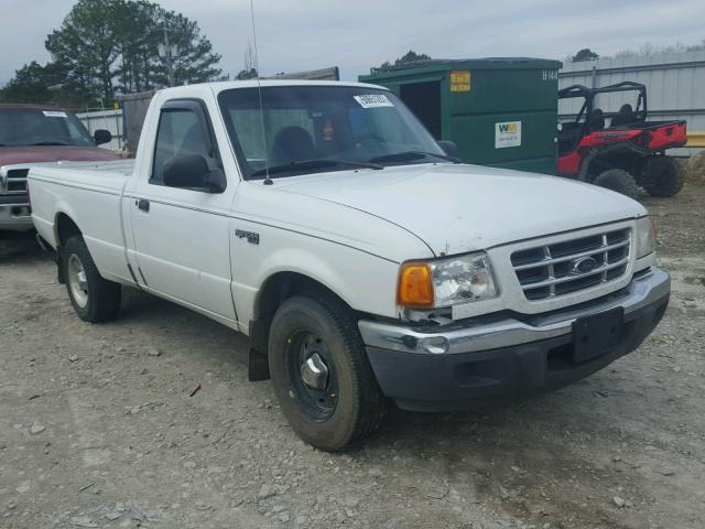 1FTYR10U71TA89891 - 2001 FORD RANGER WHITE photo 1